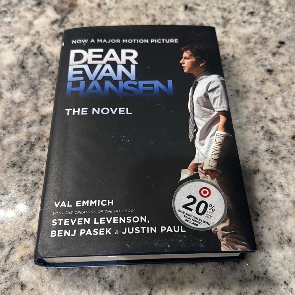 Dear Evan Hansen By Val Emmich - Hardcover Book
